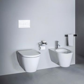 Miska podwieszana wc Laufen Kartell 370 x 545 mm RIMLESS biała mat. H8203377570001