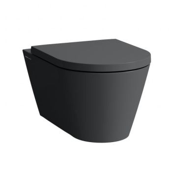 Miska podwieszana wc Laufen Kartell 370 x 545 mm RIMLESS grafit mat. H8203377580001