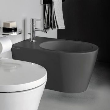 Bidet podwieszany Laufen Kartell 370 x 545 mm grafit mat. H8303317583021
