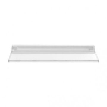 Półka ścienna Laufen Kartell 450 x 155 x 40 mm transparentna H3853300840001