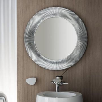 Lustro Laufen Kartell Ø 780 mm srebrne H3863310860001