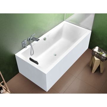 Wanna prostokątna Riho Lugo Plug&Play 200 x 90 x 62 cm wersja lewa biały połysk B137015005