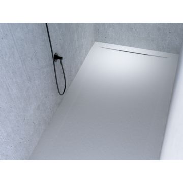 Brodzik kwadratowy Riho Isola 80 x 80 x 3 cm szary D007001090