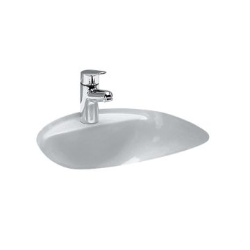Umywalka podblatowa Laufen Biijou 445 x 400 mm biała H8112300000001
