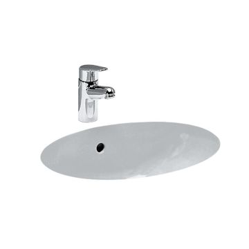 Umywalka podblatowa Laufen Birova 530 x 405 mm biała H8111910000001