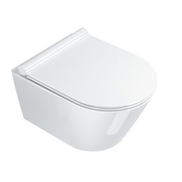 Miska WC wsząca Catalano New Zero 50 Newflush 50x35 biała 1VSZ50R00