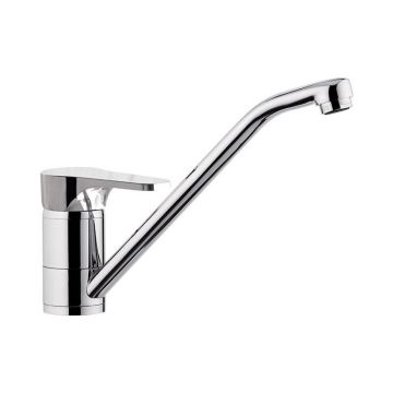 Bateria zlewozmywakowa stojąca Daniel Omega chrom OM629CR