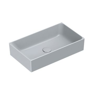 Umywalka Catalano New Zero 60 stawiana na blat 60x35 szary cement matowy 16035ZECS