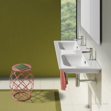 Umywalka Catalano Sfera 120 podwójna 120x50 biały 1125SFD00