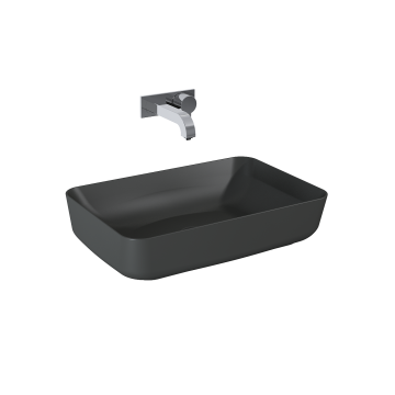 Umywalka nablatowa Elita Nomia 50 x 13 x 39 cm anthracite matt RE040500056010