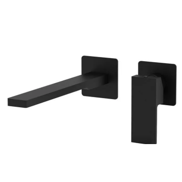 Bateria umywalkowa podtynkowa 200 mm Paffoni Elle czarny mat EL105NO70
