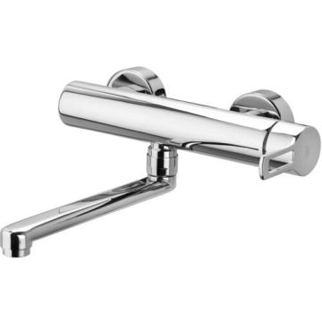 Bateria zlewozmywakowa ścienna Paffoni Ringo chrom RIN161CR