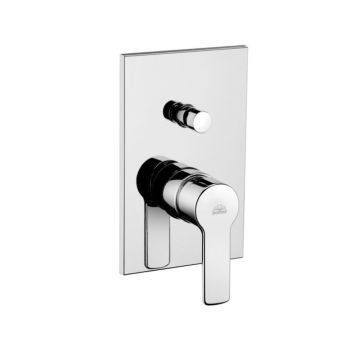 Bateria podtynkowa 2-drożna Paffoni West chrom WS015CR
