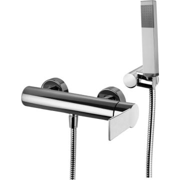Bateria natryskowa ścienna Paffoni Tango chrom TA168DCR