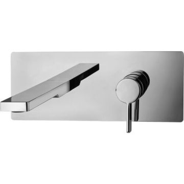 Bateria umywalkowa podtynkowa 200 mm Paffoni Rock chrom RO105CR