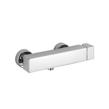 Bateria natryskowa ścienna korpus Paffoni Level chrom LEC168CR