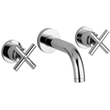 Bateria umywalkowa podtynkowa 175 mm Paffoni Quattro chrom QTV003CR