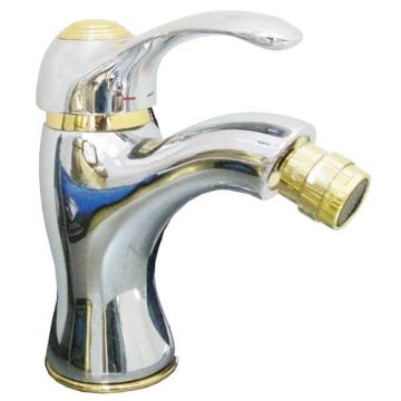 Bateria bidetowa Paffoni Flavia chrom/złota FA135CO