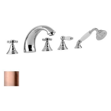 Bateria wannowa 5-otworowa Paffoni Belinda miedziana FBLV040RM