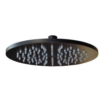 Deszczownica 22,5 cm Paffoni Master czarny mat ZSOF074NO