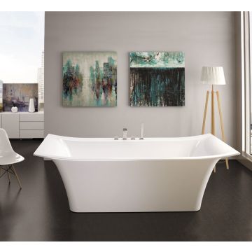 Wanna wolnostojąca Sanitti Due 1625x820x603 mm biała 11020000