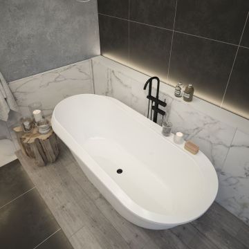 Wanna wolnostojąca Sanitti Otto 1680x785x678 mm biała P/U/627/02/1680
