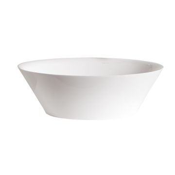 Umywalka nablatowa Sanitti Sei 155x500x350 mm bez otw. biała połysk SEI-50-BP