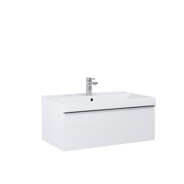 Szafka podumywalkowa Elita Look 80 1S 80x28.1x44.9 cm biała mat RE010803025290