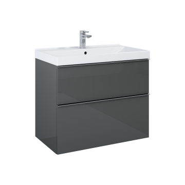 Szafka podumywalkowa Elita Look 80 2S 80x63.5x44.9 cm antracyt RE010801026610