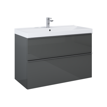 Szafka podumywalkowa Elita Look 100 2S 100x63.5x44.9 cm antracyt RE011000026610