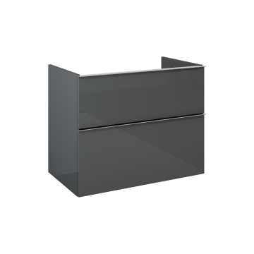 Komoda Elita Look 80 2S 80x63.5x44.9 cm antracyt RE080801026610