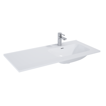 Umywalka meblowa Elita Skappa 100 101x1.8x46.6 cm z otw. biała RE041005068060