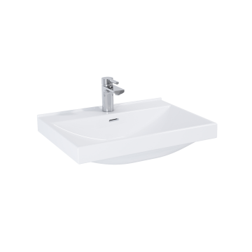 Umywalka meblowa Elita Maxxi 60 61x17,5x46 cm z otw. biała RE040600078060