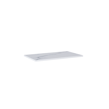 Blat pełny Elita Look 80.6x2x46 cm biały marmur RE050800045290
