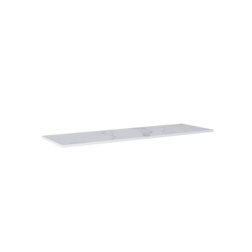 Blat pełny Elita Look 161x2x46 cm biały marmur RE051600045290