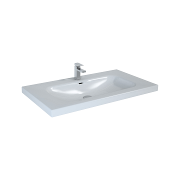 Umywalka meblowa Elita Iwa 90 95x5x50.5 cm z otw. biała RE040900108060