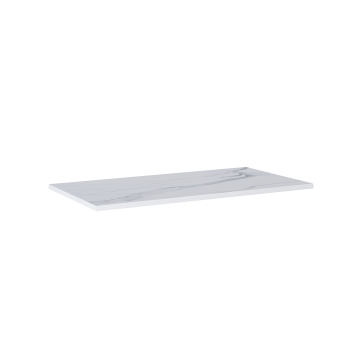 Blat pełny Elita Lofty 100.4x2x49.4 cm biały marmur RE051001045290