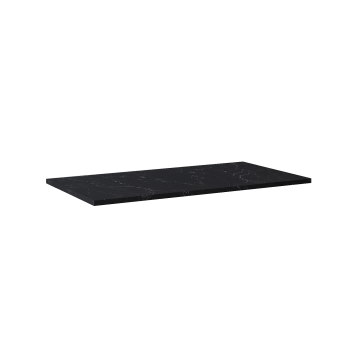 Blat pełny Elita Lofty 100.4x2x49.4 cm czarny marmur RE051001047160