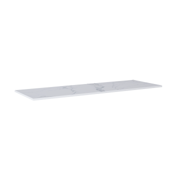 Blat pełny Elita Lofty 193.7x2x49.4 cm biały marmur RE051900045290