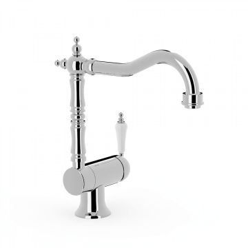 Bateria zlewozmywakowa Tres-Clasic stojąca abatible chrom 24233401