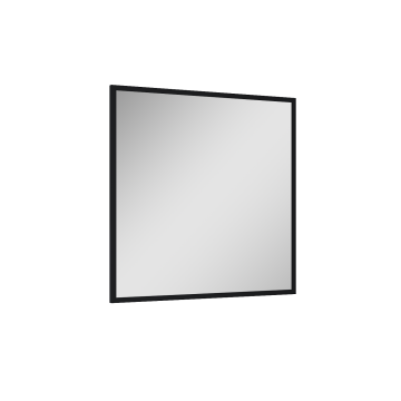 Lustro w czarnej ramie ELITA 80x80 cm RE060800020560