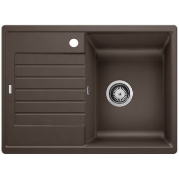 Zlewozmywak Blanco Zia 45 S compact Silgranit PuraDur kawowy odwracalny 524730