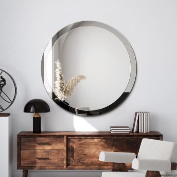 Lustro Sunrise grafitowe 70cm GieraDesign SUR/GR/70