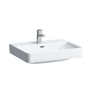 Umywalka ścienna Laufen Pro S 600x465 mm szlifowana z otw. biała H8169630001041