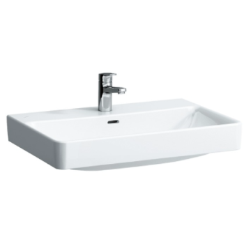 Umywalka ścienna Laufen Pro S 700x465 mm szlifowana z otw. biała H8169670001041
