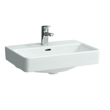 Umywalka ścienna Laufen Pro S 550x380 mm bez otw. biała H8189580001091