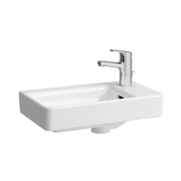 Umywalka ścienna Laufen Pro S 480x280 mm z powłoką lcc z otw. biała H8159544001041
