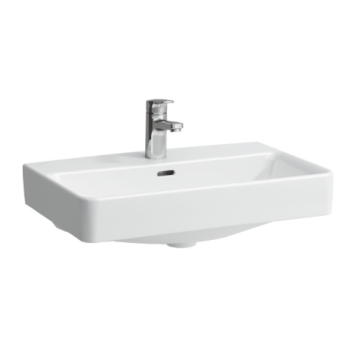 Umywalka ścienna Laufen Pro S 600x380 mm z powłoką lcc z otw. biała H8179594001041