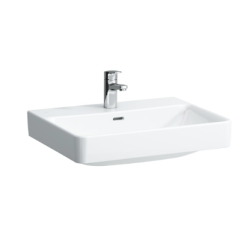 Umywalka ścienna Laufen Pro S 600x465 mm z powłoką lcc z otw. biała H8109634001041
