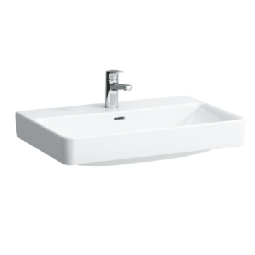 Umywalka ścienna Laufen Pro S 700x465 mm szlifowana z powłoką lcc z otw. biała H8169674001041
